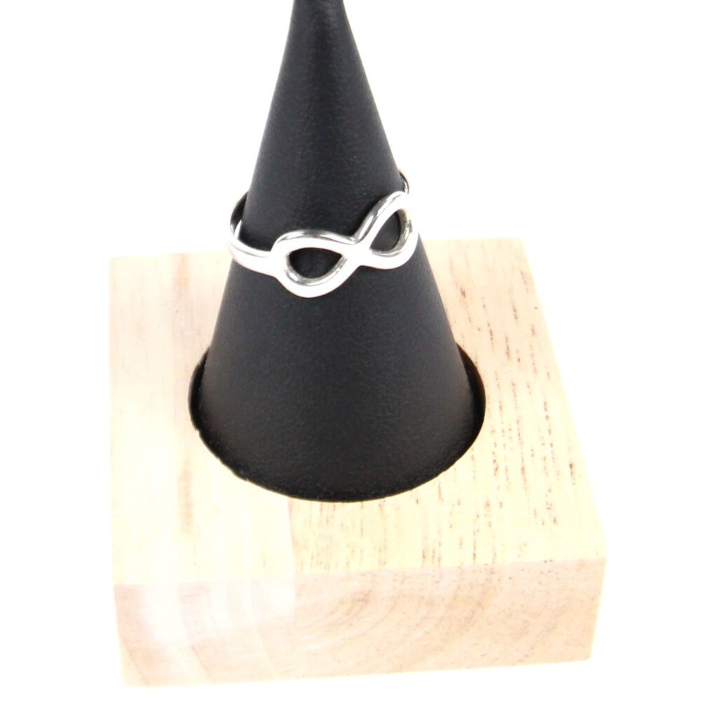 .925 Sterling Silver Infinity Ring - image 3